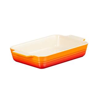 Outlet price €35 - Classic 25cm Rectangular Dish Flame