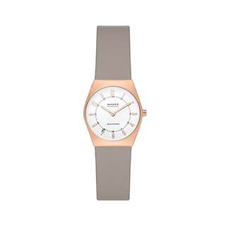 *Watch Grenen Lille solar movement, leather stone gray, SKW 3079. Cannot be combined with other discounts or promotions. (RRP €209 | Outlet price €146)