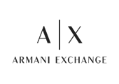 Brand logo for Armani Exchange