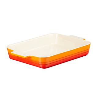 Outlet price €42.70 - Classic 32cm Rectangular Dish Flame