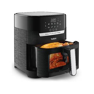 *Hot air fryer, Easy Fry & Grill Vision, Black. Cannot be combined with other discounts or promotions. (RRP €299.99 | Outlet price €199.90)