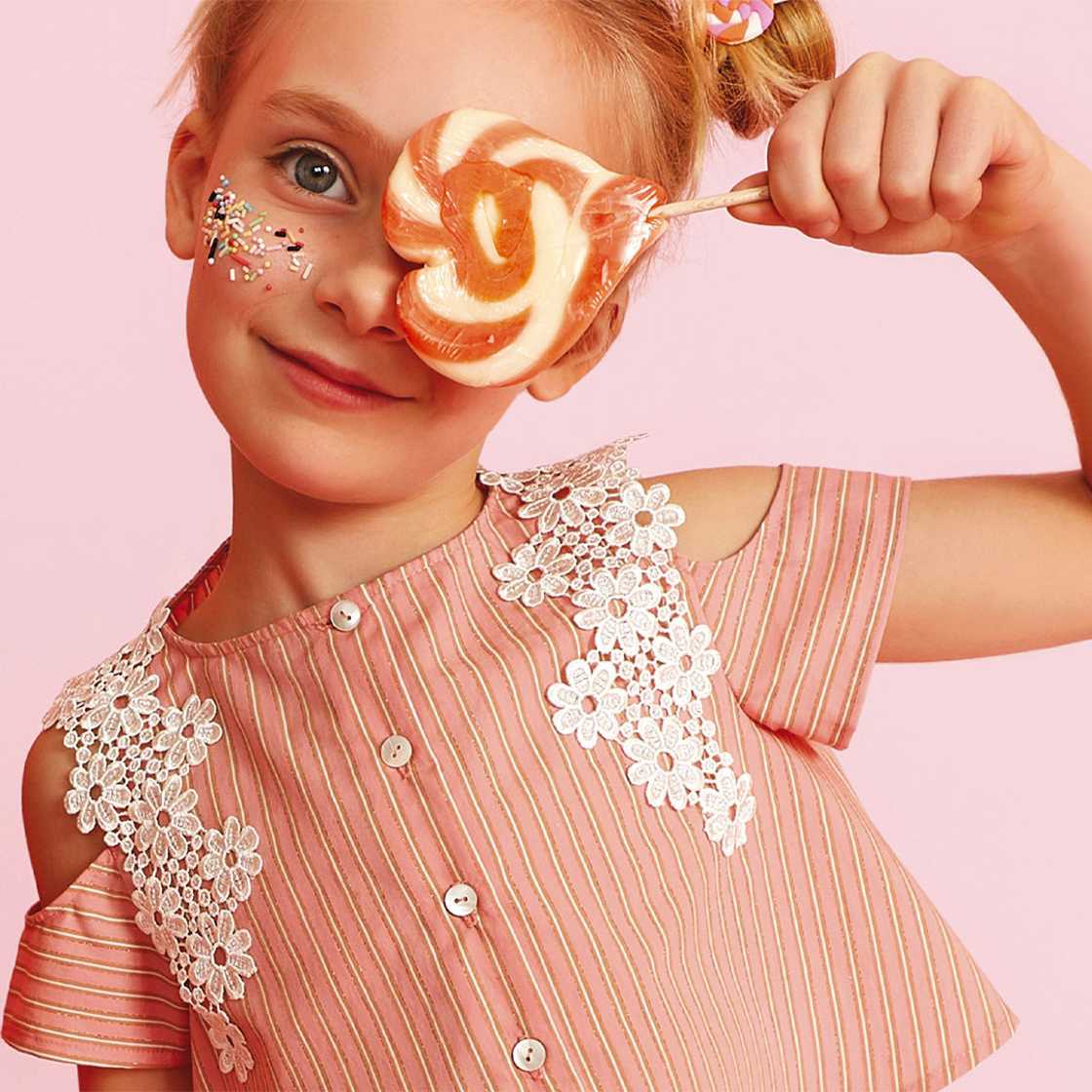 Simonetta baby girl model