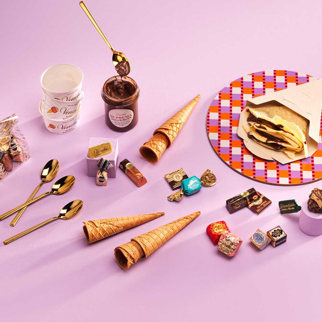 Venchi chocolate and ice cream