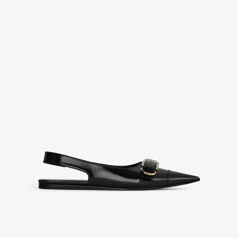 Givenchy black slingback
