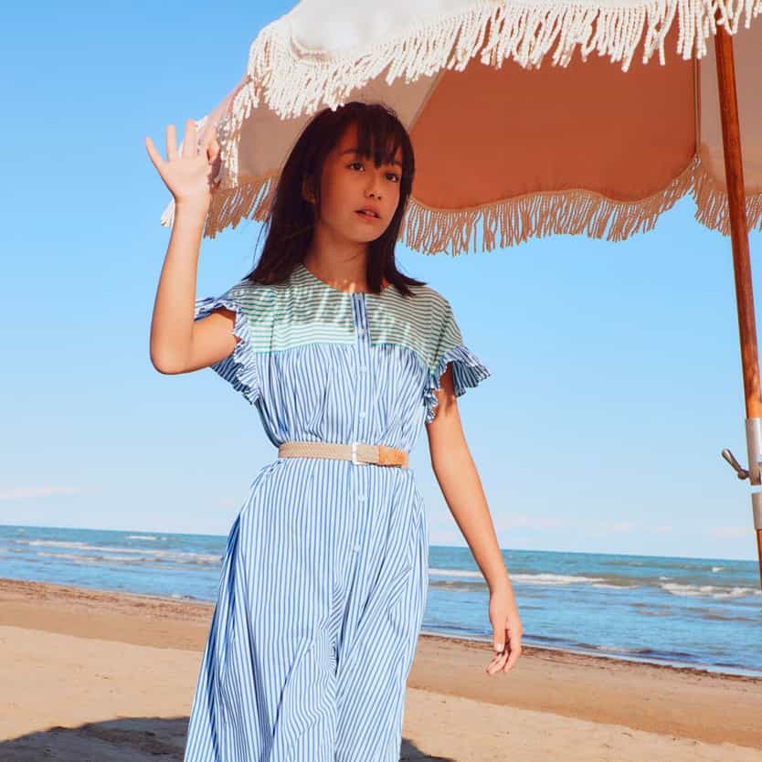 Il Gufo girl model dress