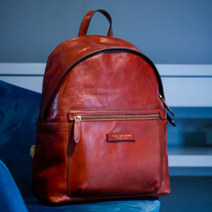 The bridge leather backpack
