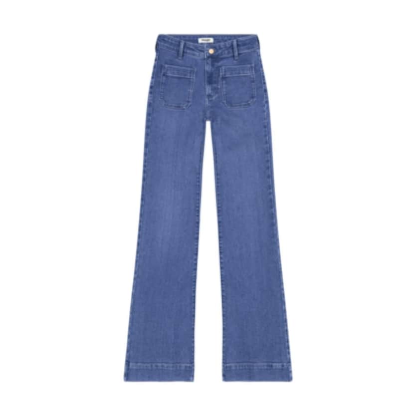 Image of Womenns bell bottom jeans