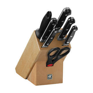 *"Prof. S", knife block, 8-pieces. Cannot be combined with other discounts. (RRP €429 | outlet price €299.95)
