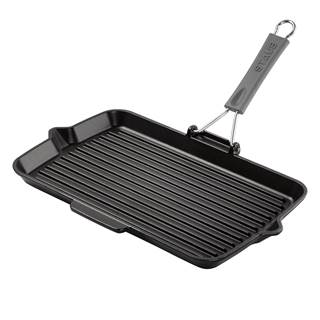 *DUST Casting Grill pan rectangular, black (RRP €109 | Outlet €64,95)