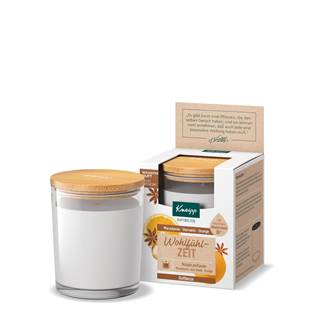 *"Wohlfühlzeit" scented candle, 145g. Cannot be combined with other discounts. (RRP €8.99 | outlet price €6.29)