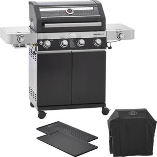 *"Videro G4-S Vario+", gas grill, BBQ-Station, incl. cover, grill platter, and free delivery. Cannot be combined with other discounts. (RRP €1,088.95 | outlet price €931.95)