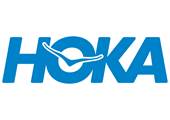 Brand logo for HOKA