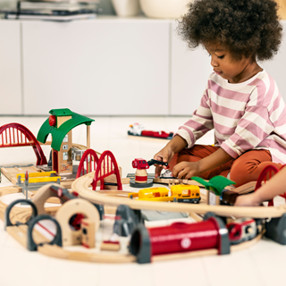 Travel train & tunnel set RRP£24.99, Outlet £17.49, Now £10

Plus BRIO Garage RRP £38.99, Outlet £27.29, Now £16 *T&Cs may apply.