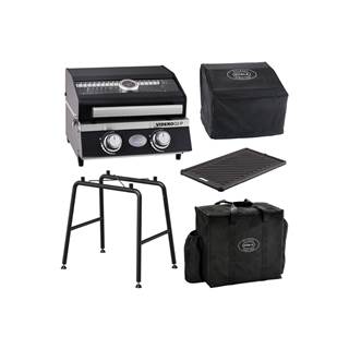+ base frame + grill plate + cover + carrying bag (RRP €568.60 I Outlet price €397.75)