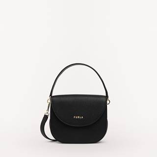 *Lily Mini Crossbody WB 00717 (RRP €291 | Outlet €189), nero & cognac
