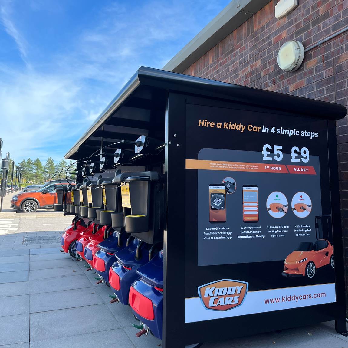 Kiddy Cars McArthurGlen Bridgend Designer Outlet