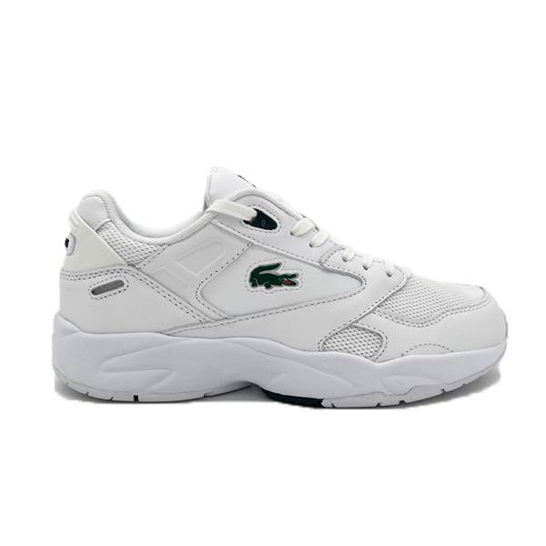 White Y2K sneaker from Lacoste