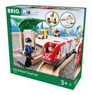 *Kaufen Sie ein BRIO Road and Track Travel Set und erhalten Sie ein MINI Set (Produkt 2. Wahl) als Geschenk!