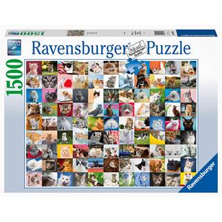 Ravensburger Puzzle "16235 - 99 Katzen", 1500 pcs | Outlet price € 19,59 | RRP € 27,99 
