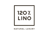 Brand logo for 120% Lino