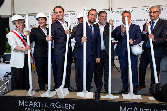 McArthurGlen celebrates start of construction on the first and only luxury designer outlet west of Paris