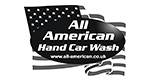 Brand logo for All American Car Wash