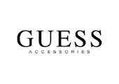 Brand logo for Guess accessories