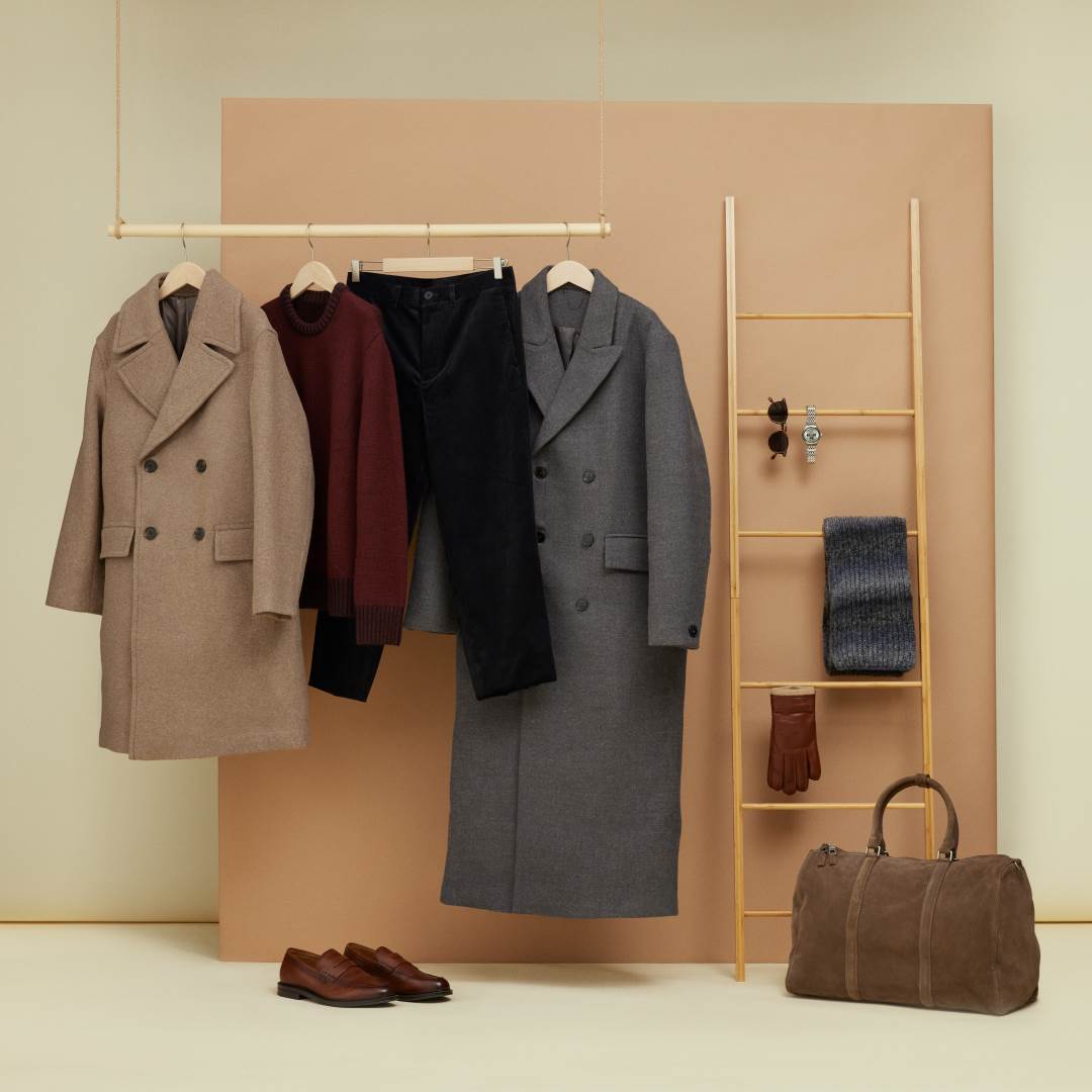 AW23 Men Trends Long Wool Coats