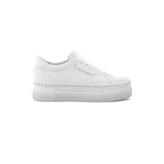 Sneaker in white/pearl