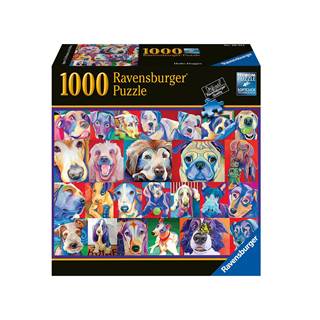 1000-Teile-Puzzle: Hello Doggie