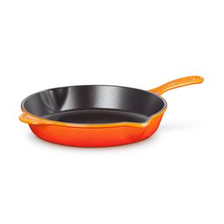 Frying and serving pan, 26 cm, cast irone, colour oven red | RRP € 199 | Outlet € 139,30