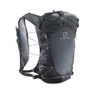 Salomon XA 15 backpack with bottle