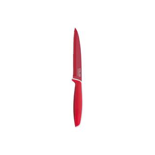 Allzweckmesser in Rot , Fresh Line Collini - 5" mit Klingenschutz  | UVP € 7,30 | Outlet € 5,10