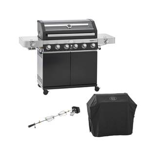 BBQ-Station VIDERO G6-S  incl. cover hood, rotisserie and delivery | RRP € 1 527,95 | Outlet € 1 169,95