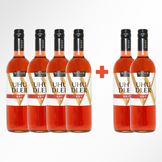 Uhudler Original Rot von Wiener Wine & More 4+2 free | RRP  € 77,40
