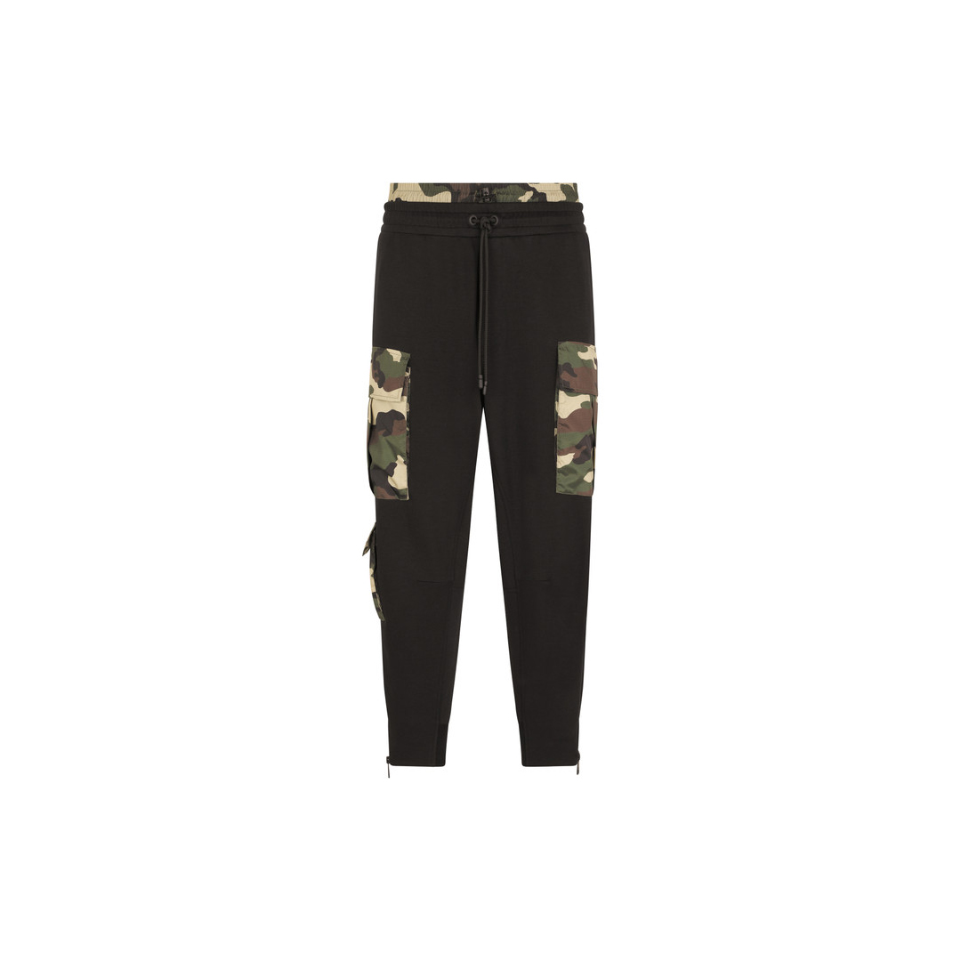 Camouflage Pants With Logo