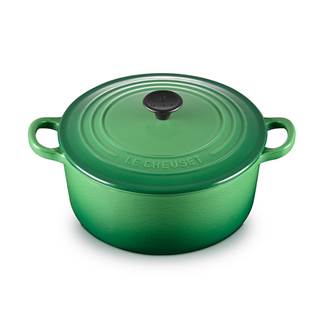 Outlet-Preis 202,30€ - Cast Iron 22cm Round Casserole Bamboo