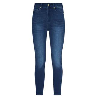 Outlet price €189 - Jeans "Aubrey" Slim Evolution Rhythmic with embellished (JSCCC18EBR)