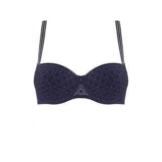 Outlet price €70- Bra "Petit Point" blue or gold

