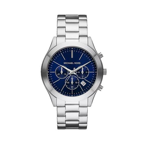 MK Slim runway chronograph stainless steel watch