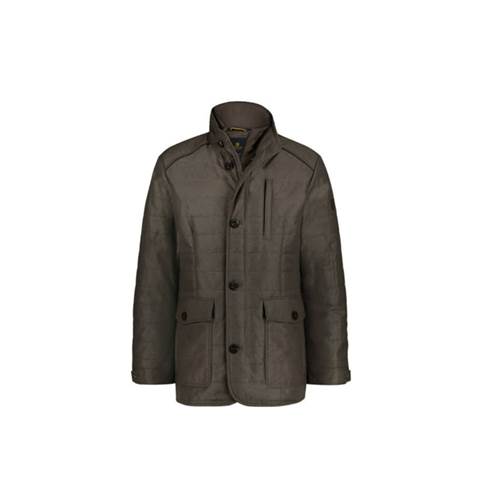 Halflong jacket grey brown
