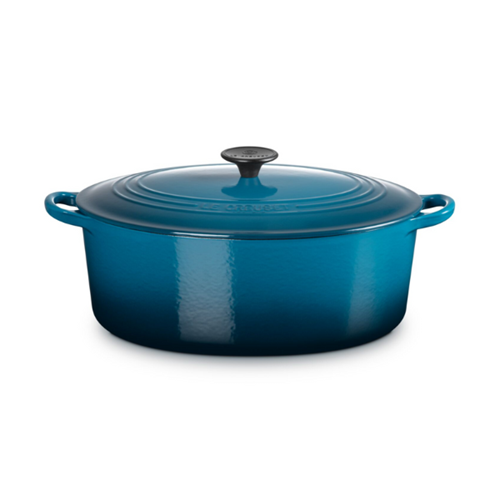 Braadpan ovaal 31cm Deep Teal