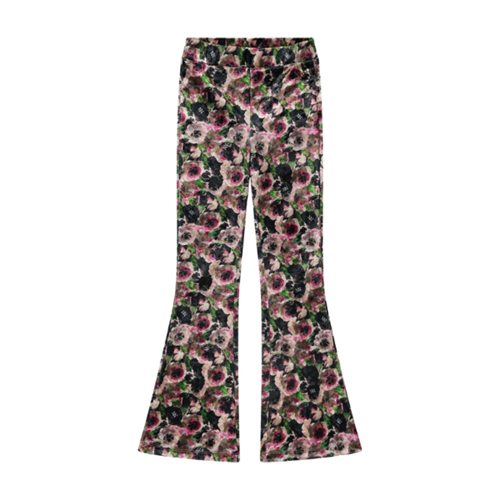 Velvet flower flared pants / G 2 417 1024 