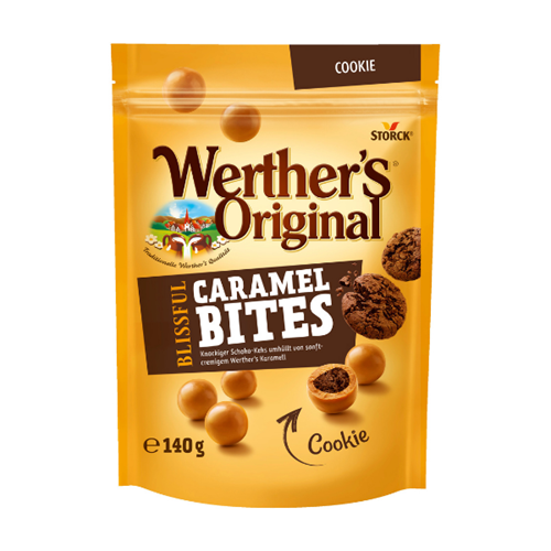 WO Caramel Bites Cookie 16x140g