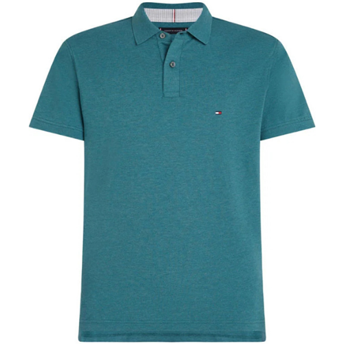 Slim fit polo green