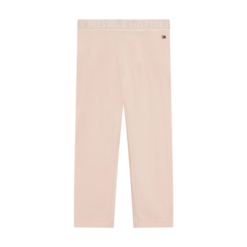 baby elastic legging pink and blue