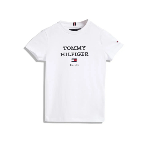 logo tee white
